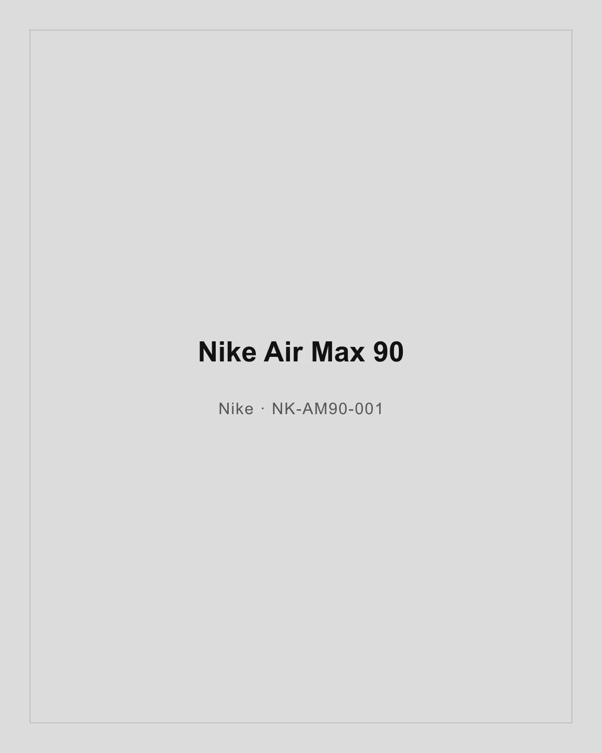 Nike Air Max 90