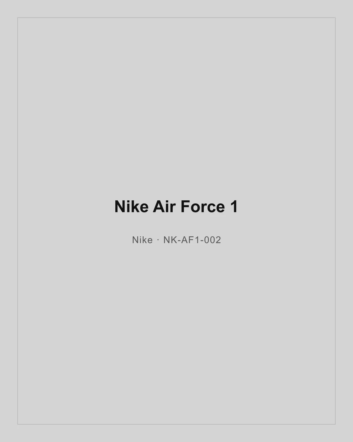 Nike Air Force 1