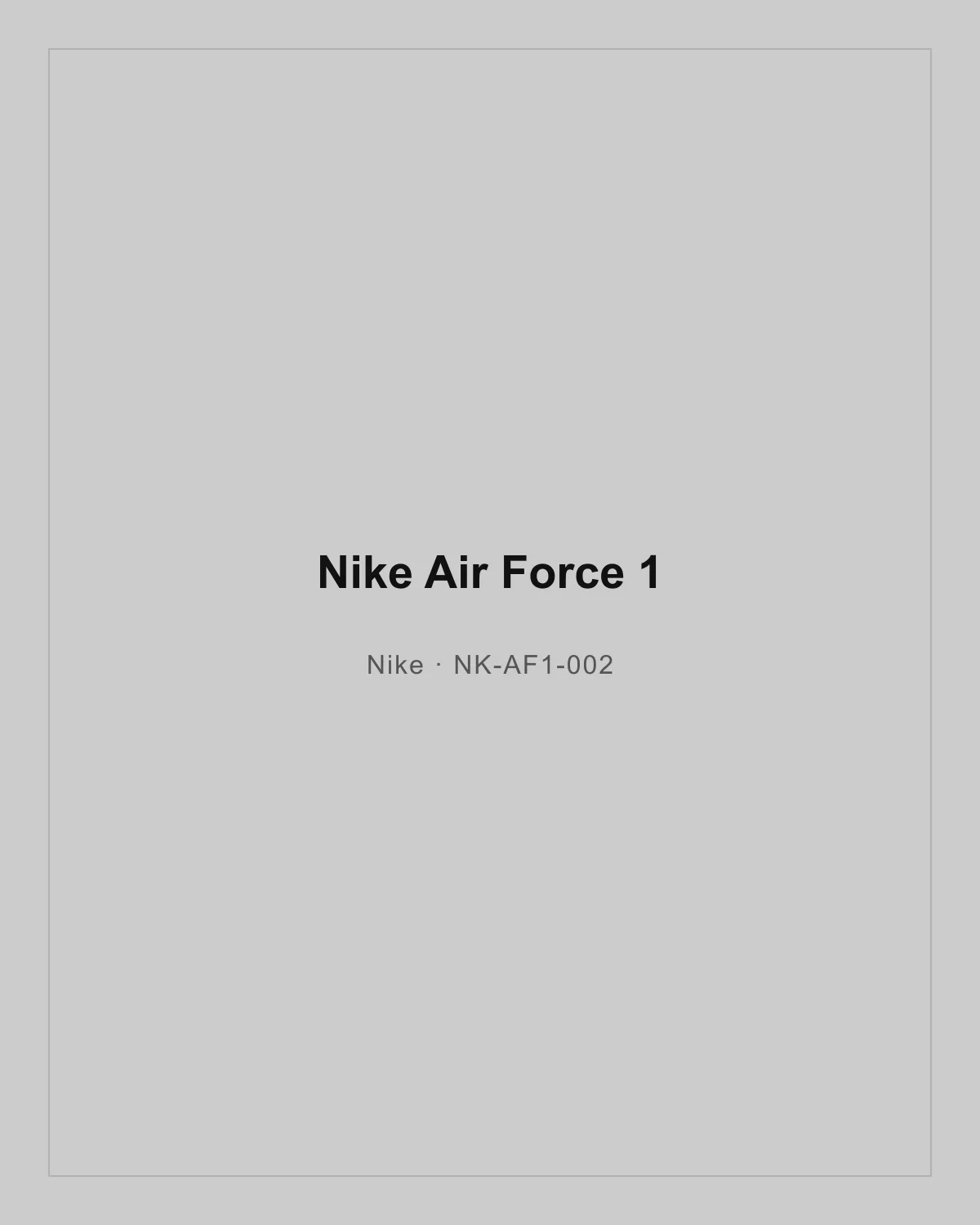 Nike Air Force 1